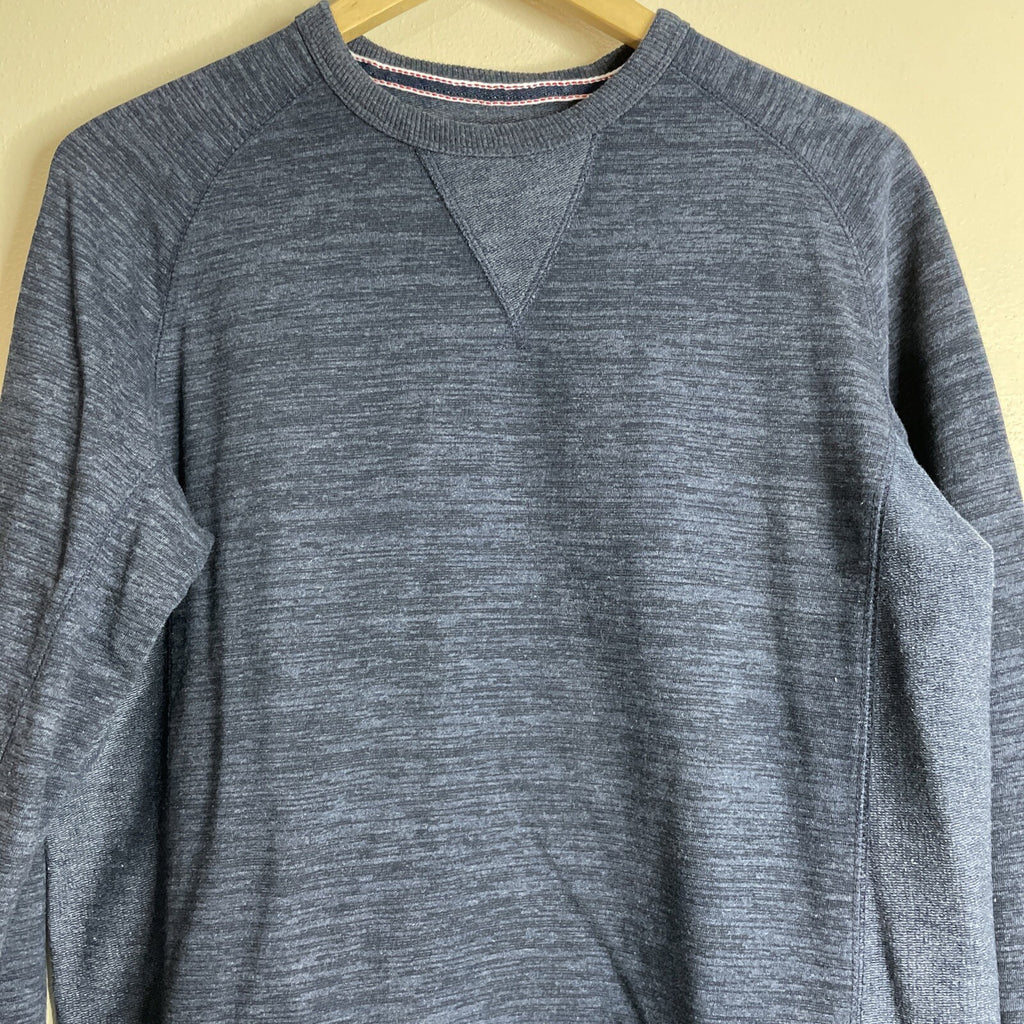 Champion Adult (Men’s / Women’s) Navy Blue Sweater With Embroidered Logo Size S