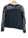 C9 Champion Womens XS Black & White Long Sleeve Asymmetrical Athletic Top