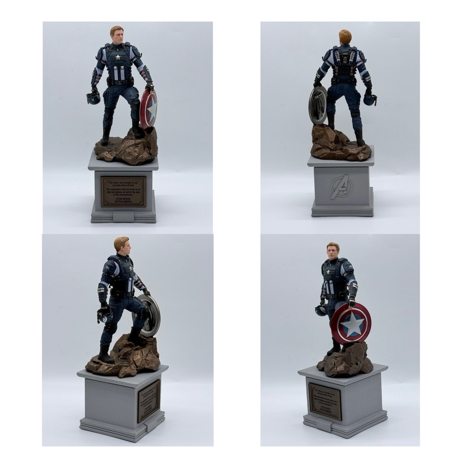 Marvel Avenger's Earth Mightiest Heroes Captain America 12 " inch Statue