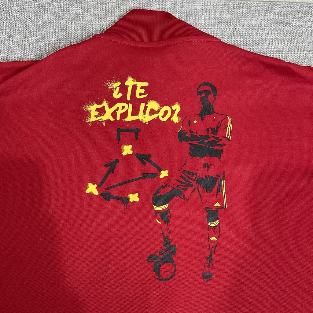 Adidas FIFA World Cup Brazil (Brasil) Mens Womens Adult Med Red Athletic Jacket