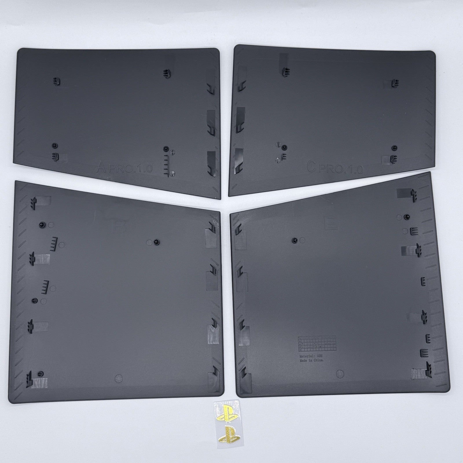 PlayStation 5 Ghost of Yotei  Black PS5 Pro Faceplate Cover Shell (Disc-Free)