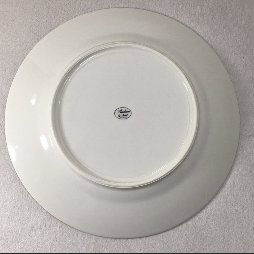 Andrea by Sadek Decorative Floral Serving or Display Plate