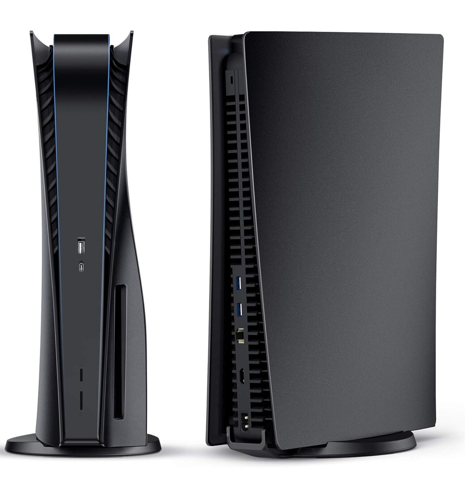 Black PS5 Faceplate Cover Plate Shell - Disc Version for PlayStation 5