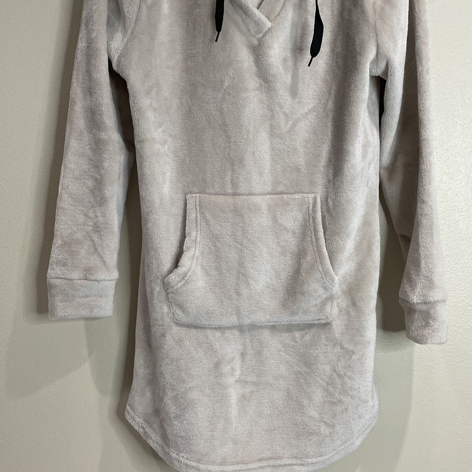 Love Brand Women’s Tan Plush Long Hoodie Size XL
