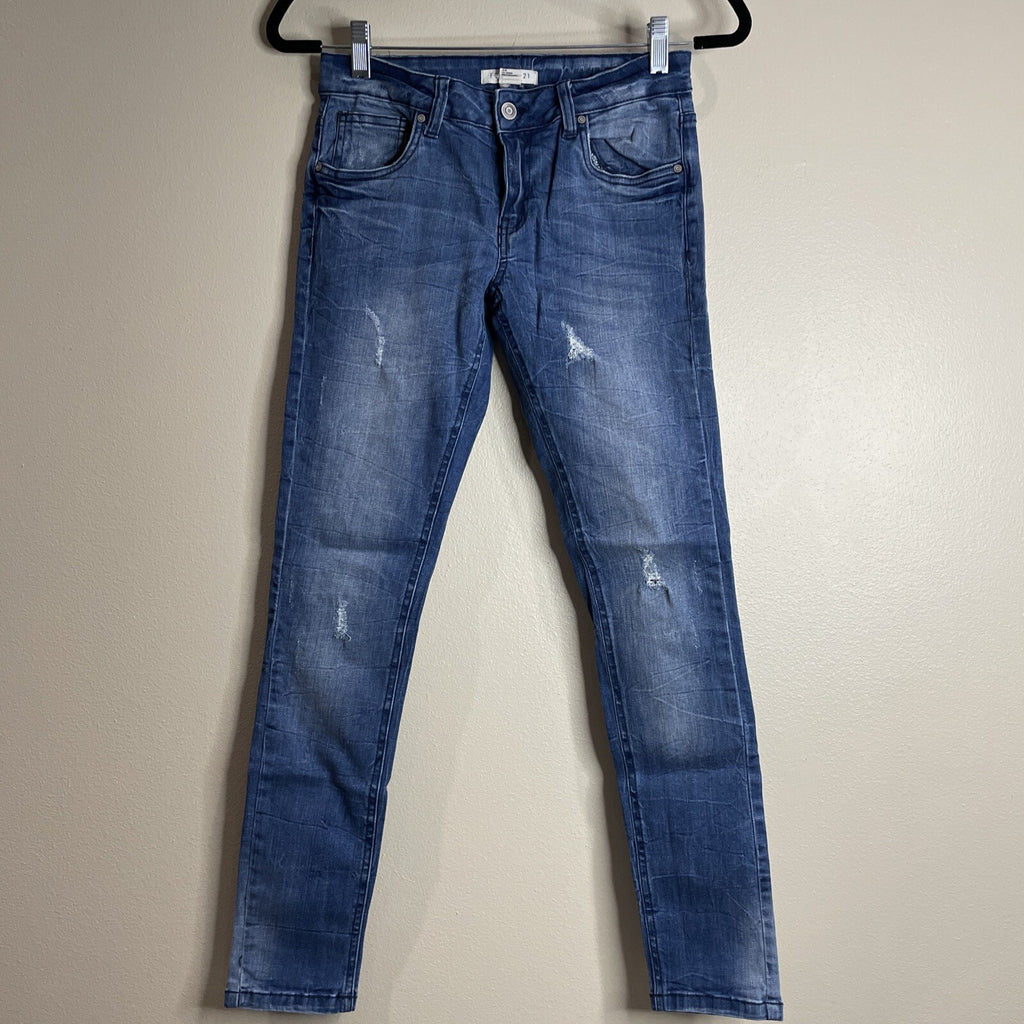 Forever 21 Women’s Premium Distressed Denim Jeans Size 26