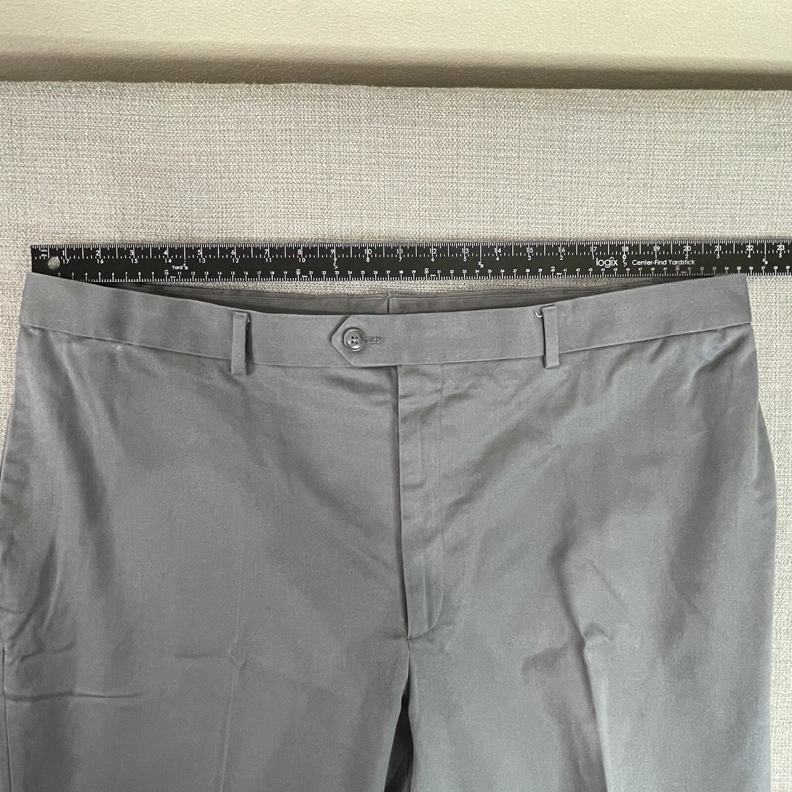 Perry Ellis "Portfolio" Men's (Size 42x32) Gray Casual Dress Pants