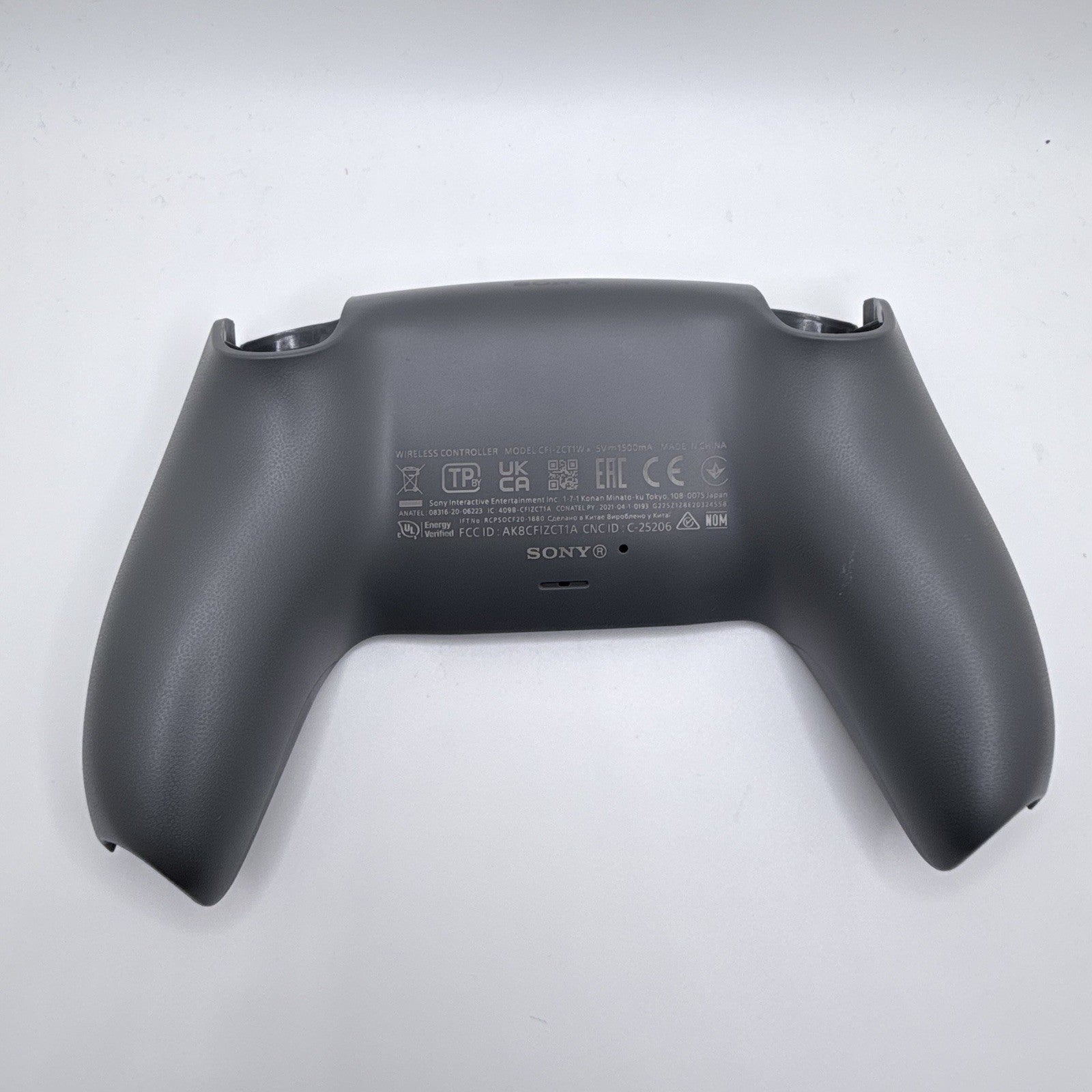 PS5 DualSense Controller Front Back Shell Case for PlayStation 5 Gray Camouflage