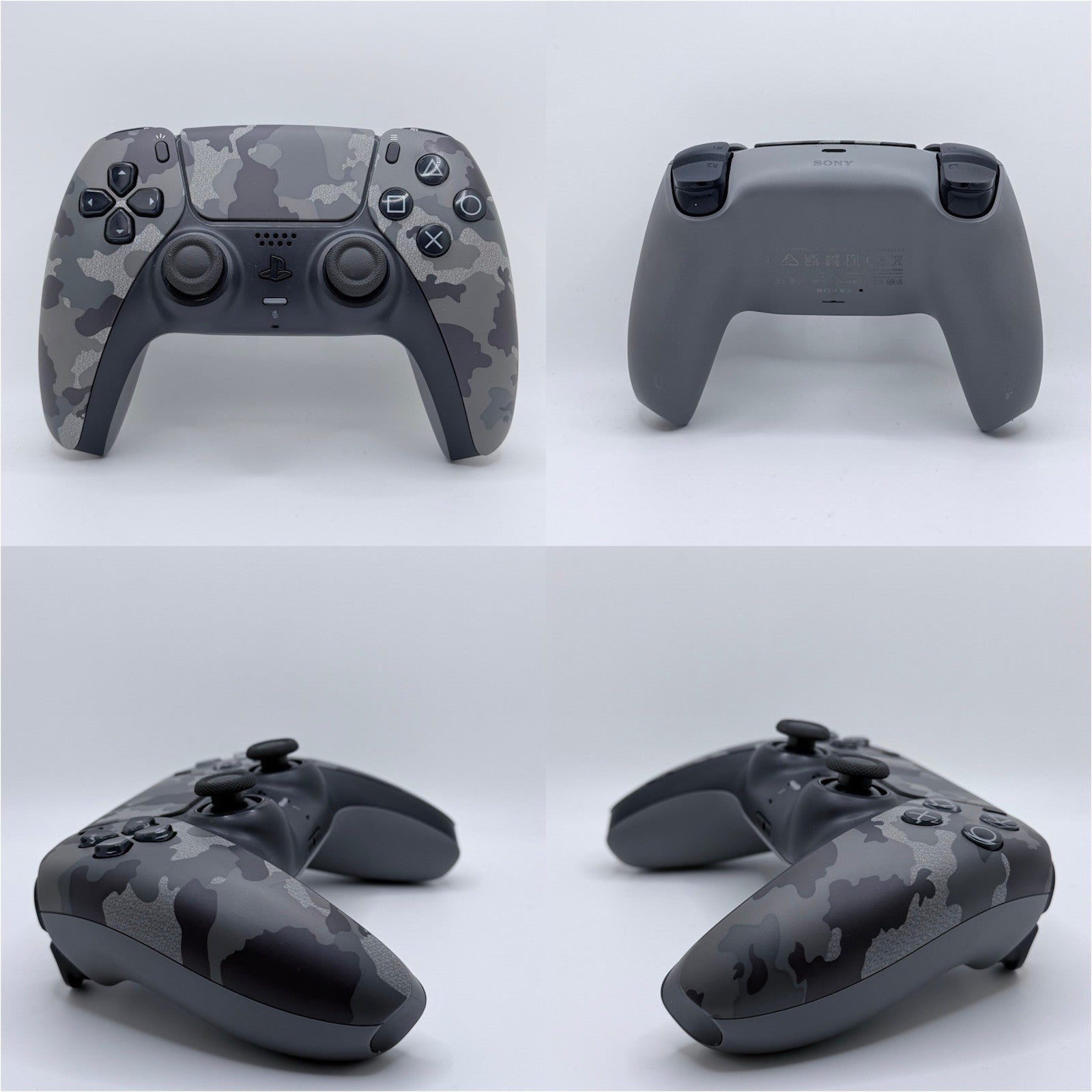 Sony PS5 DualSense Wireless Controller for PlayStation 5 - Gray Camo