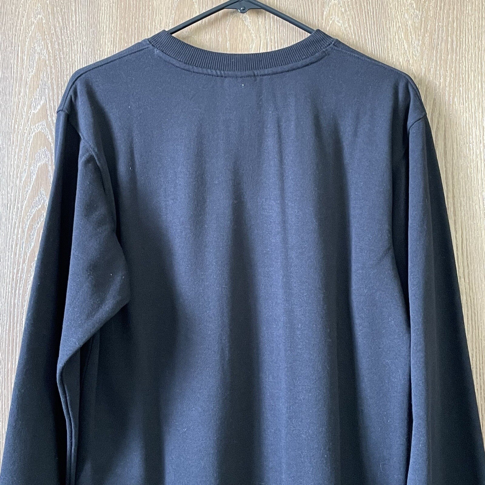 NWT Athletic Works Men's Size Small (34-36) DriWorks Black Fleece Sweatshirt
