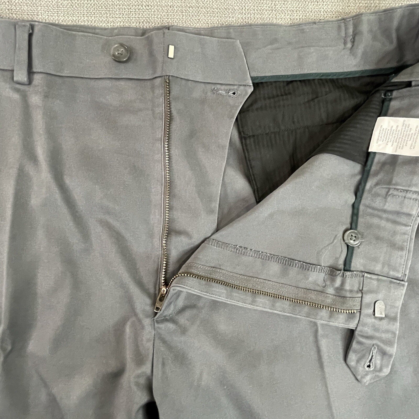 Perry Ellis "Portfolio" Men's (Size 42x32) Gray Casual Dress Pants