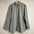 Timberland Men's XXL (2XL) Green Plaid Button Up Dress Shirt with Front Pocket