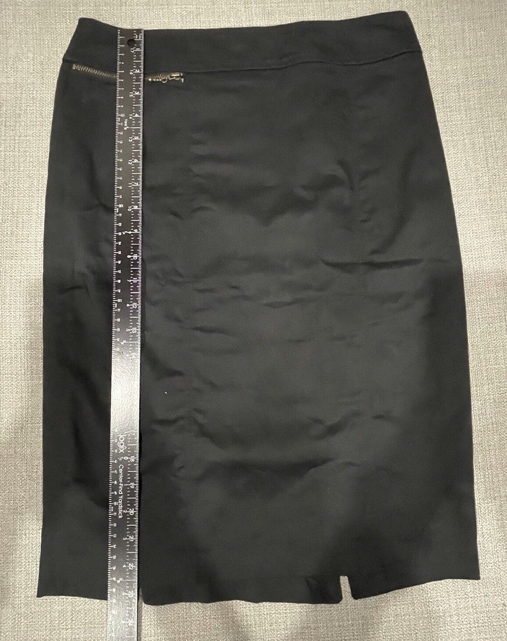 Mossimo Women's Size 6 Black Floral & All Black Stretch Pencil Skirts (Set of 2)