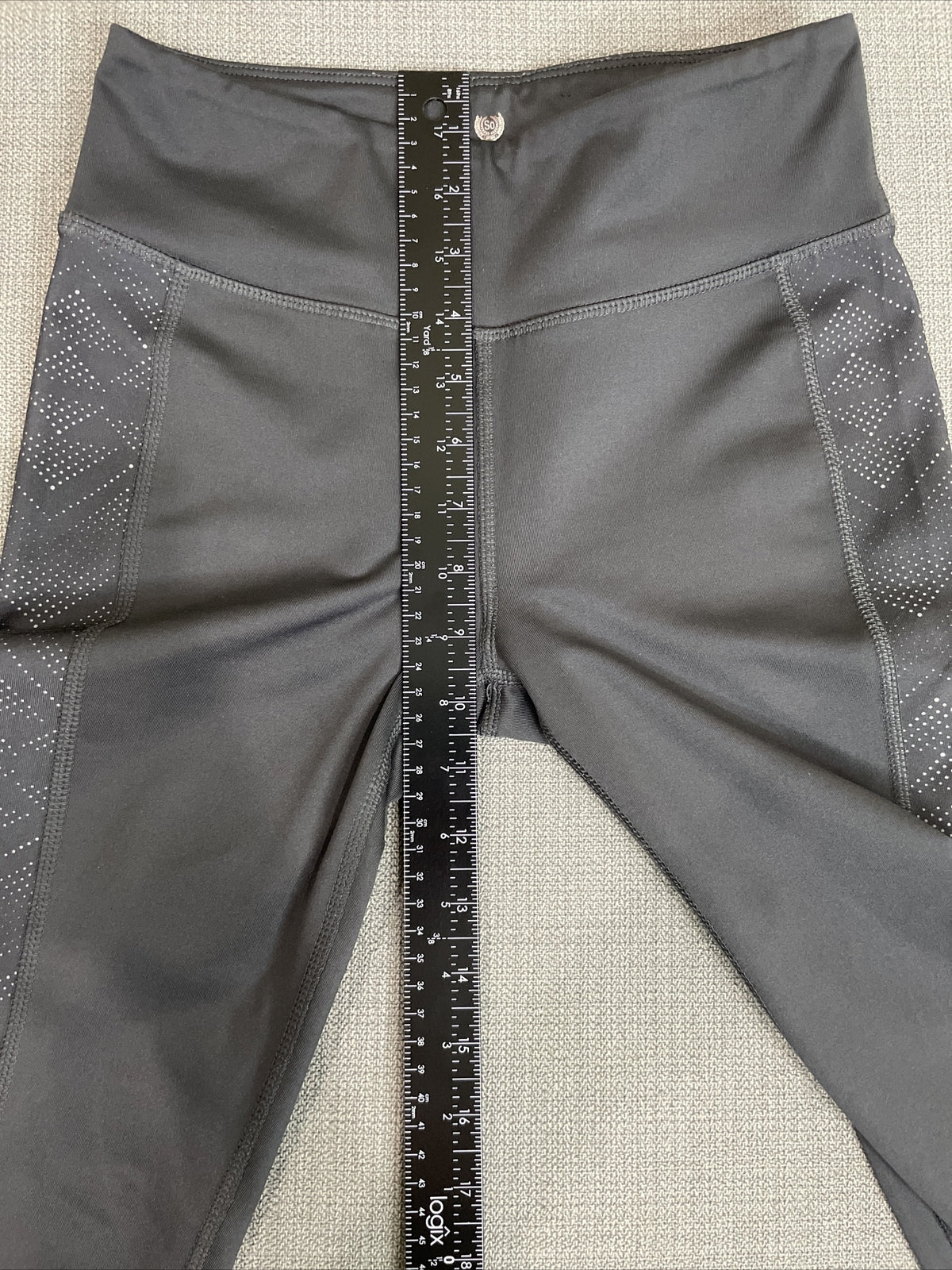 SO Brand Women’s Pull On "Perfect" Gray Long Legging Size Small