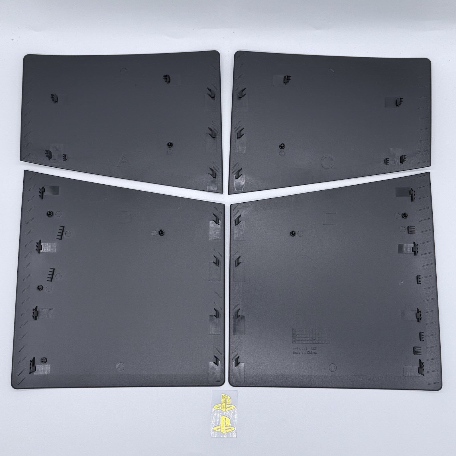 PlayStation 5 Ghost of Yotei  Black PS5 Slim Faceplate Cover Shell (Disc-Free)