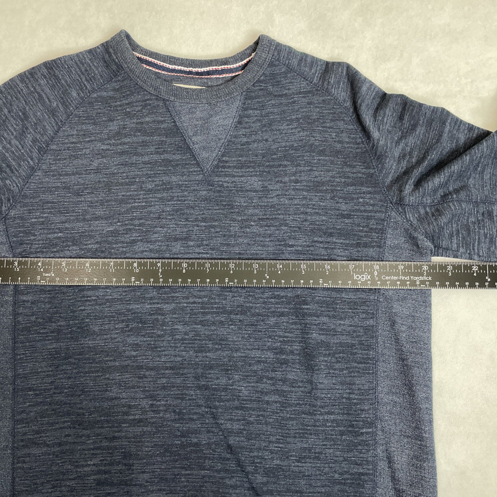 Champion Adult (Men’s / Women’s) Navy Blue Sweater With Embroidered Logo Size S