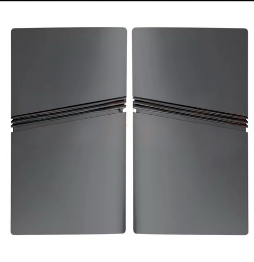 Black PlayStation 5 Pro Faceplate PS5 Cover Plate Shell (Disc-Free) Version