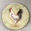 Decorative Rooster Display Plate / Art