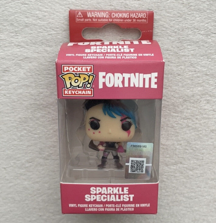 Funko Pop! Fortnite Pocket Keychain Sparkle Specialist and Brite Bomber Set of 2