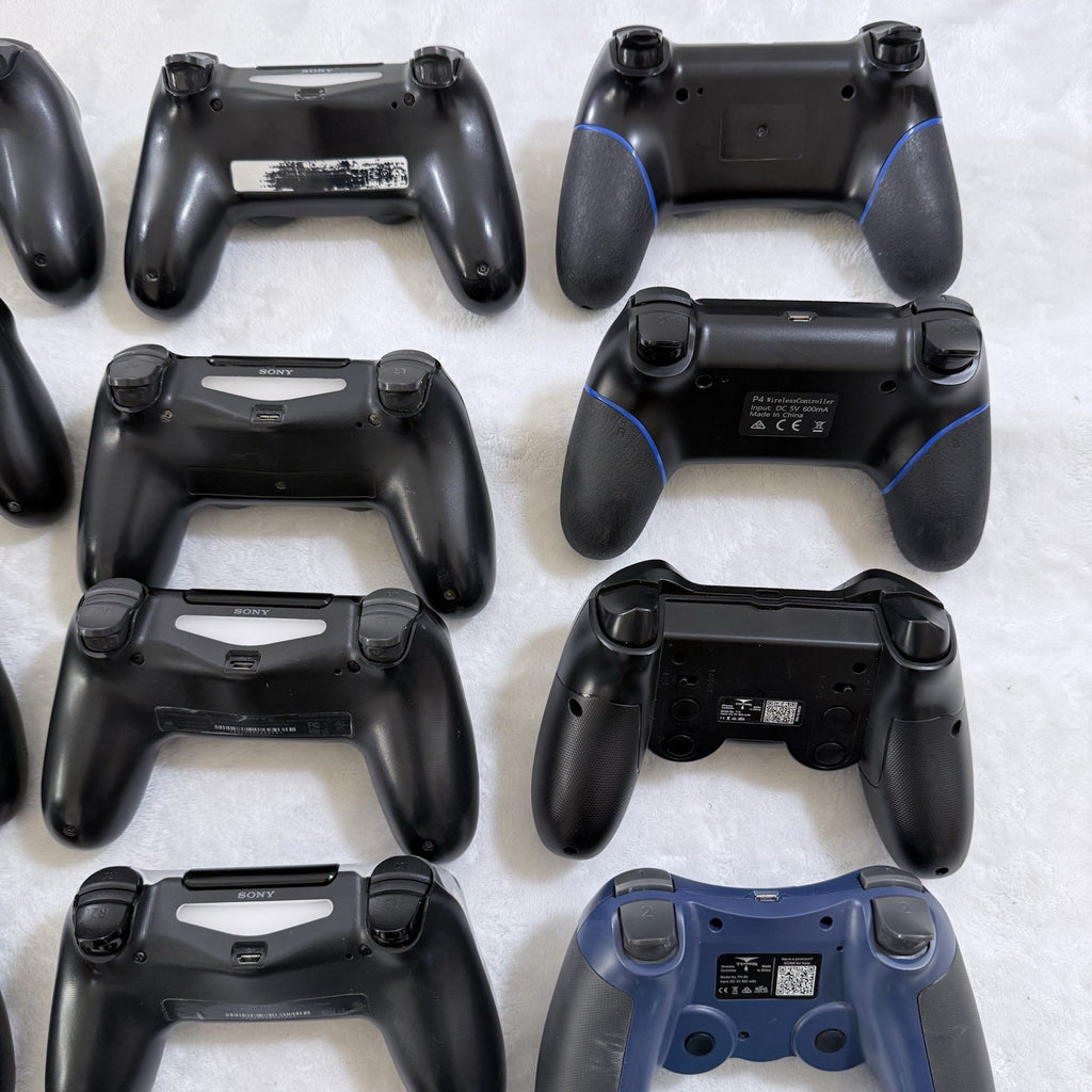 Lot of 15 PS4 Wireless Controllers 11 Sony PlayStation 4 DualShock & 4 3rd Party