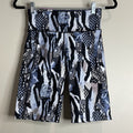 Calvin Klein Women's Small Colorful Patterned Athletic Bike Shorts Animal Print