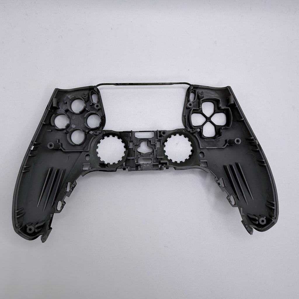 PS5 DualSense Controller Front Back Shell Case for PlayStation 5 Gray Camouflage