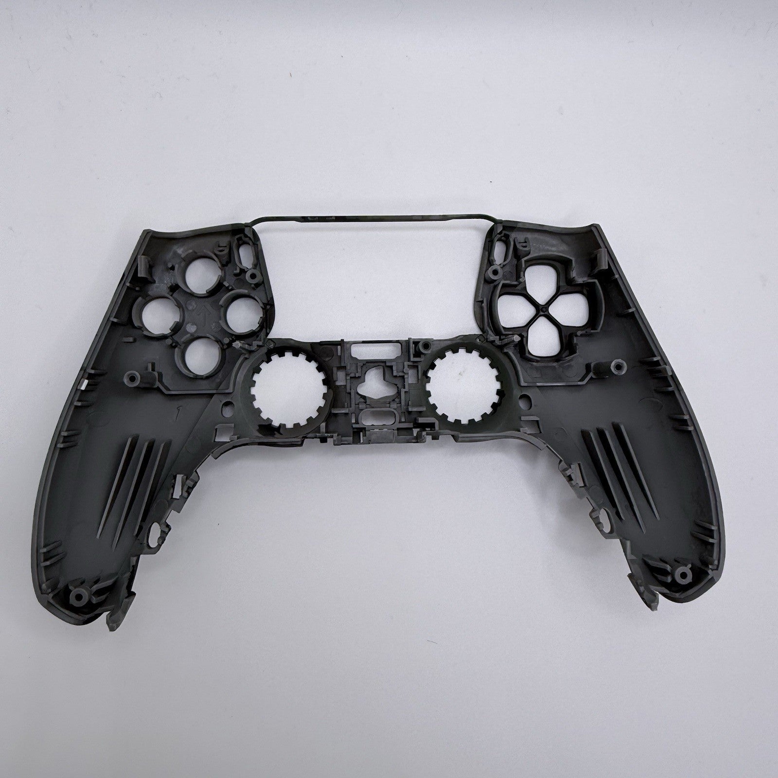 PS5 DualSense Controller Front Back Shell Case for PlayStation 5 Gray Camouflage