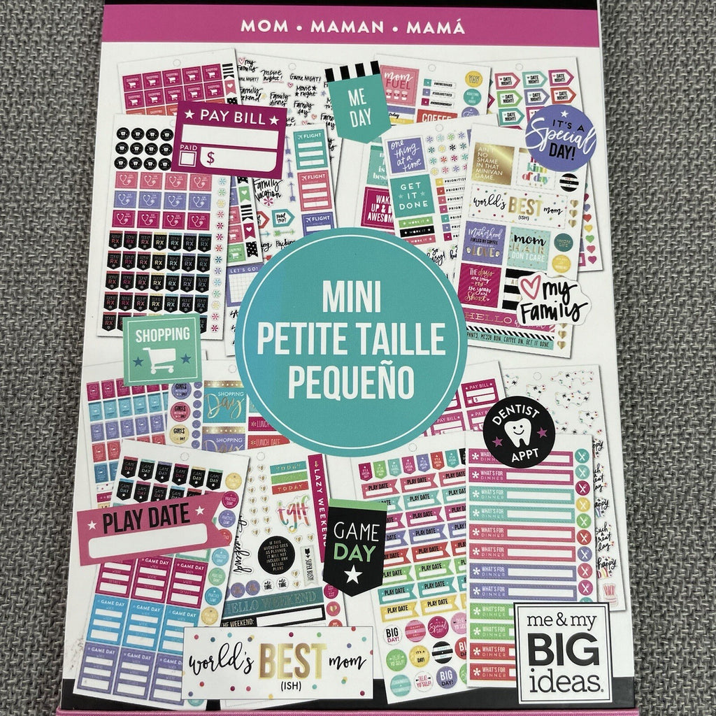 The Happy Planner "Mini" Sticker Book - "Mom" Theme