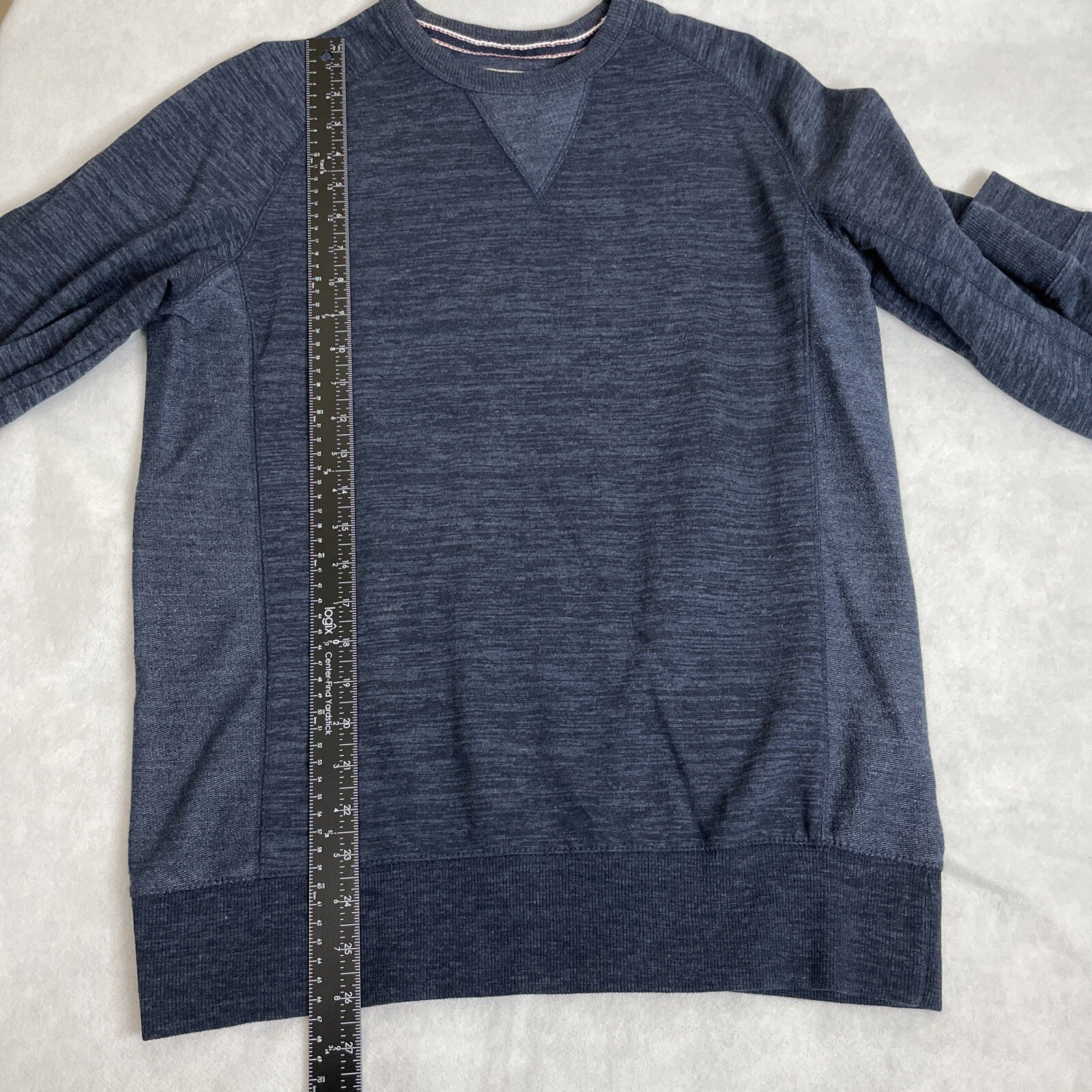 Champion Adult (Men’s / Women’s) Navy Blue Sweater With Embroidered Logo Size S