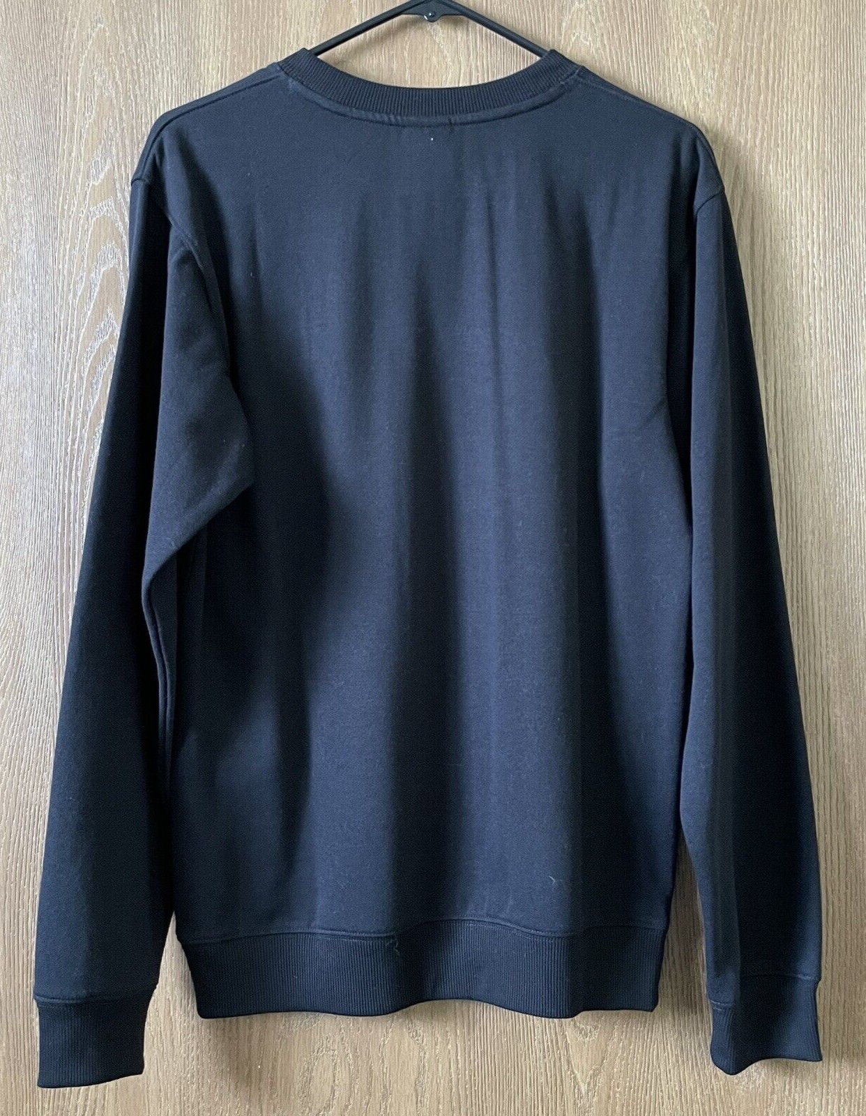 NWT Athletic Works Men's Size Small (34-36) DriWorks Black Fleece Sweatshirt