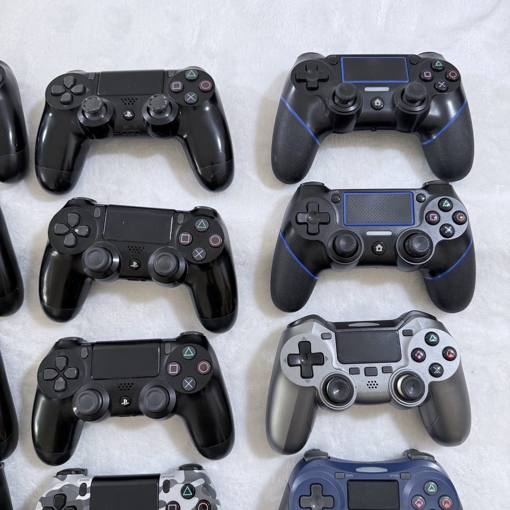 Lot of 15 PS4 Wireless Controllers 11 Sony PlayStation 4 DualShock & 4 3rd Party