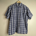 Rugged Wear Hunters Peak Men's Size M Plaid Short Sleeve Button Up Shirt
