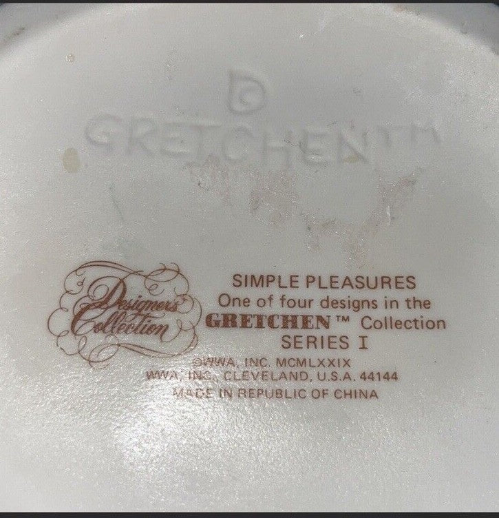 Designers Collection Simple Pleasures Gretchen Children Blue Bird Figurine