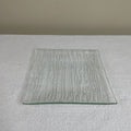 Decorative Glass Square Candle Holder / Trinket Tray / Jewelry / Display Tray