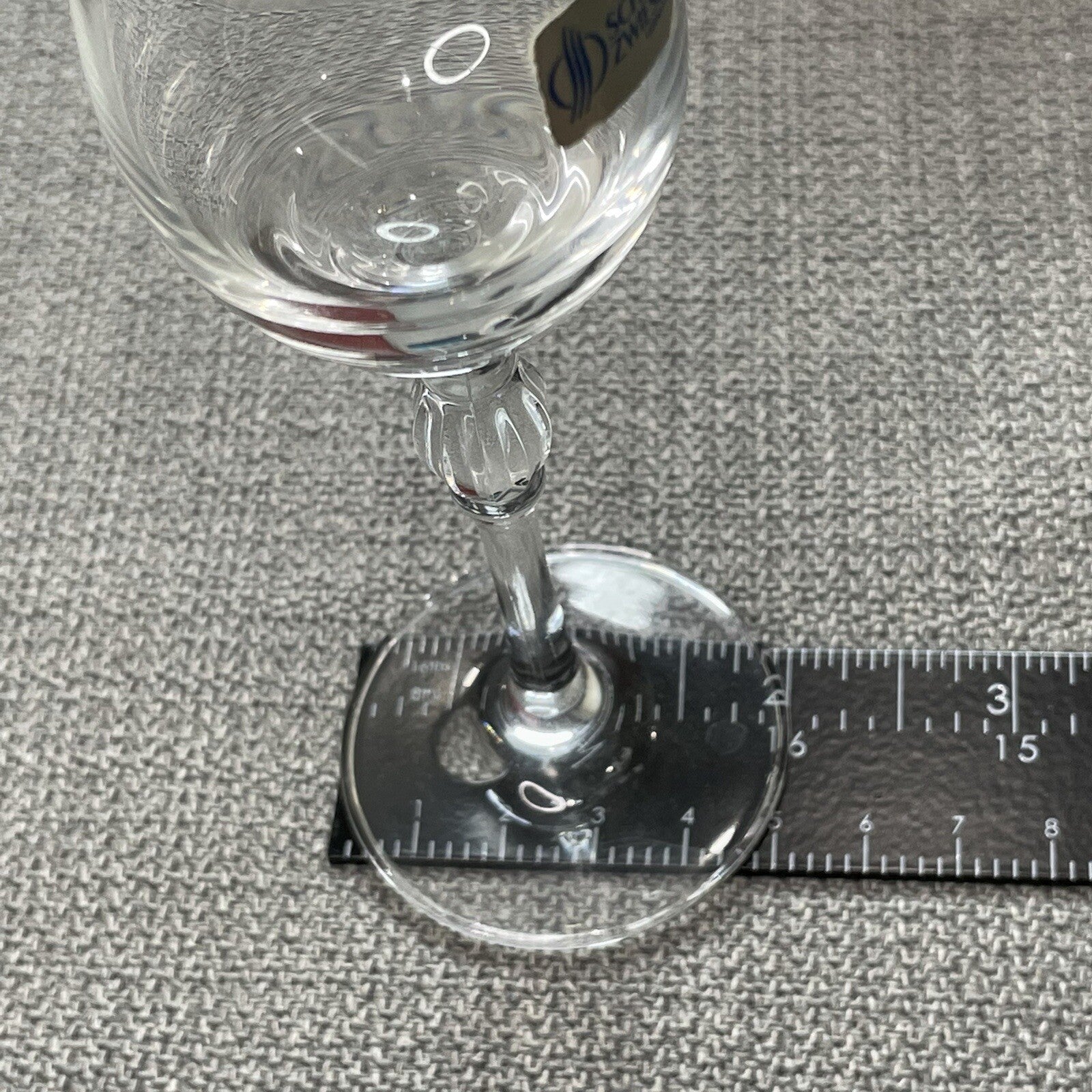 Schott Zwiesel Germany Pair of Bar Cart Drinking Glasses (Stemmed Shot Glass)