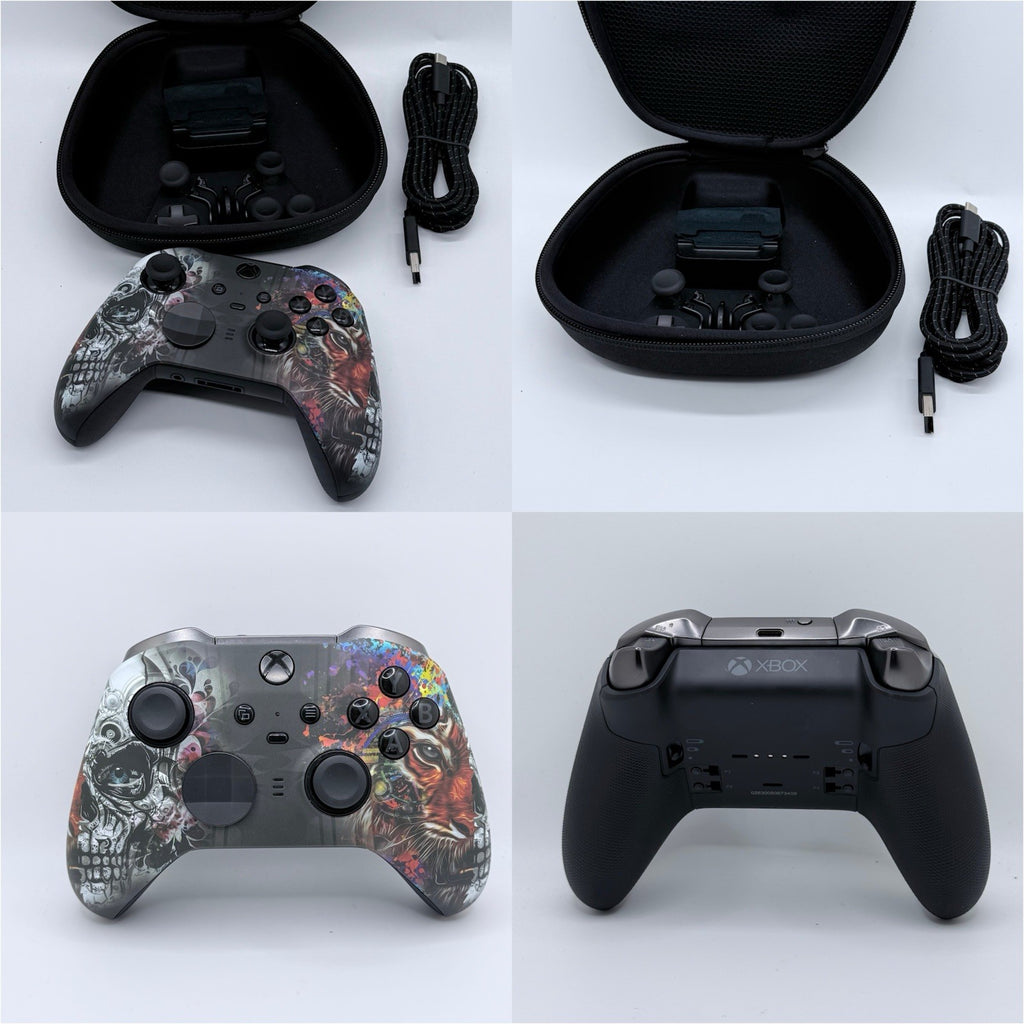 Microsoft Xbox Elite Series 2 TMR 720 Gulikit  Wireless Controller - Tiger/Skull