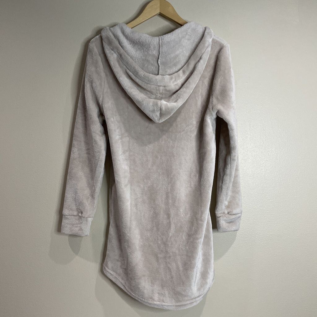 Love Brand Women’s Tan Plush Long Hoodie Size XL
