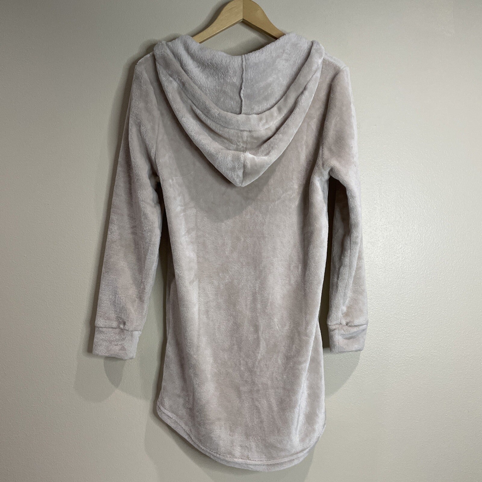 Love Brand Women’s Tan Plush Long Hoodie Size XL