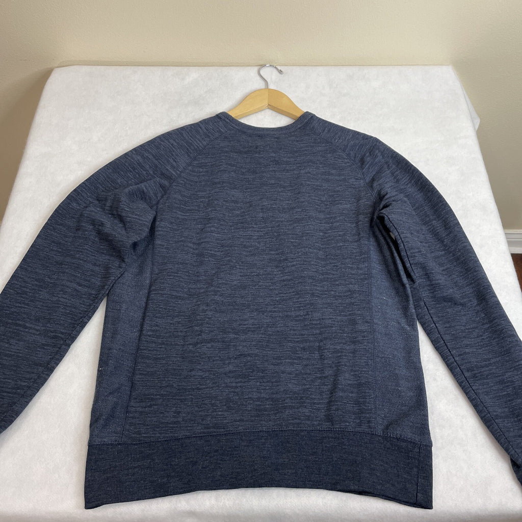Champion Adult (Men’s / Women’s) Navy Blue Sweater With Embroidered Logo Size S