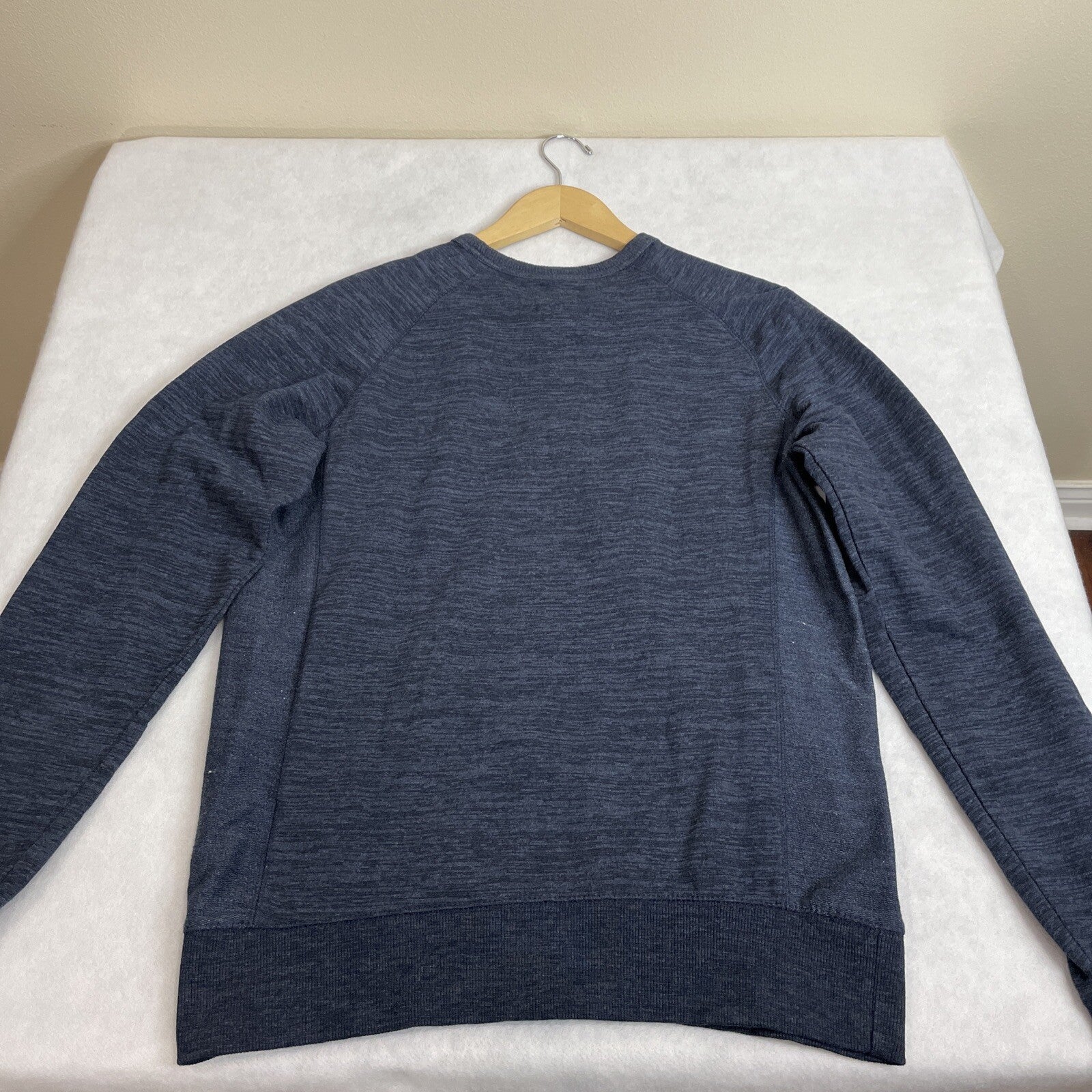 Champion Adult (Men’s / Women’s) Navy Blue Sweater With Embroidered Logo Size S