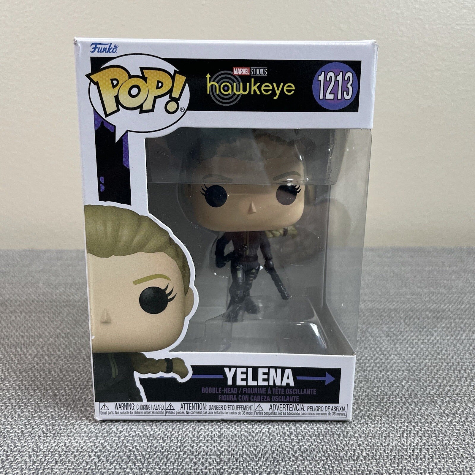 Funko Pop Marvel Studios Hawkeye - Yelena Bobble Head (1213) Vinyl Figure