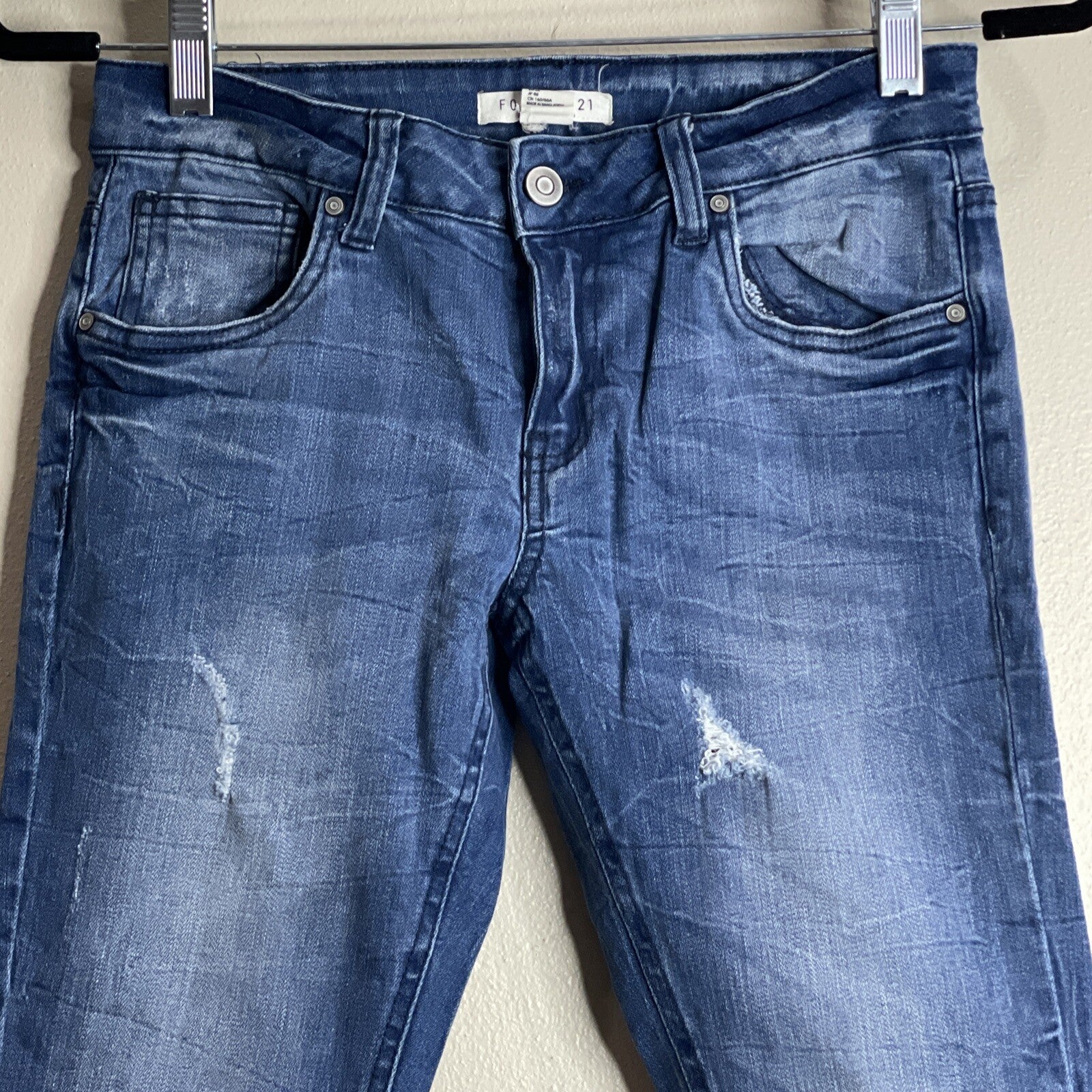 Forever 21 Women’s Premium Distressed Denim Jeans Size 26
