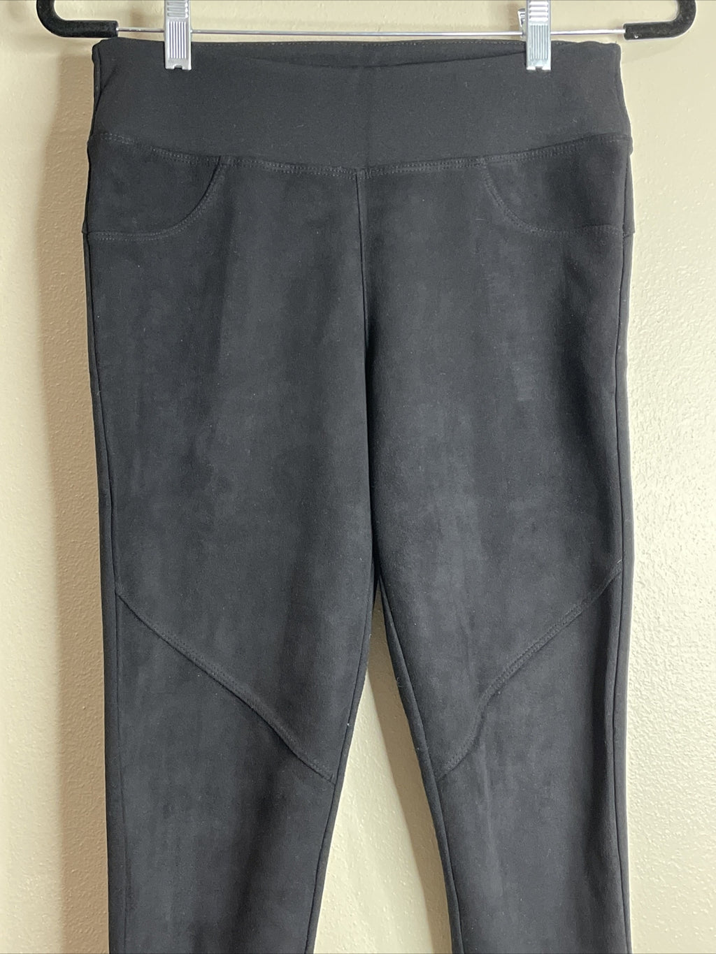 American Original Rewash Brand Women’s Pull-On Black Cropped Leggings Size M