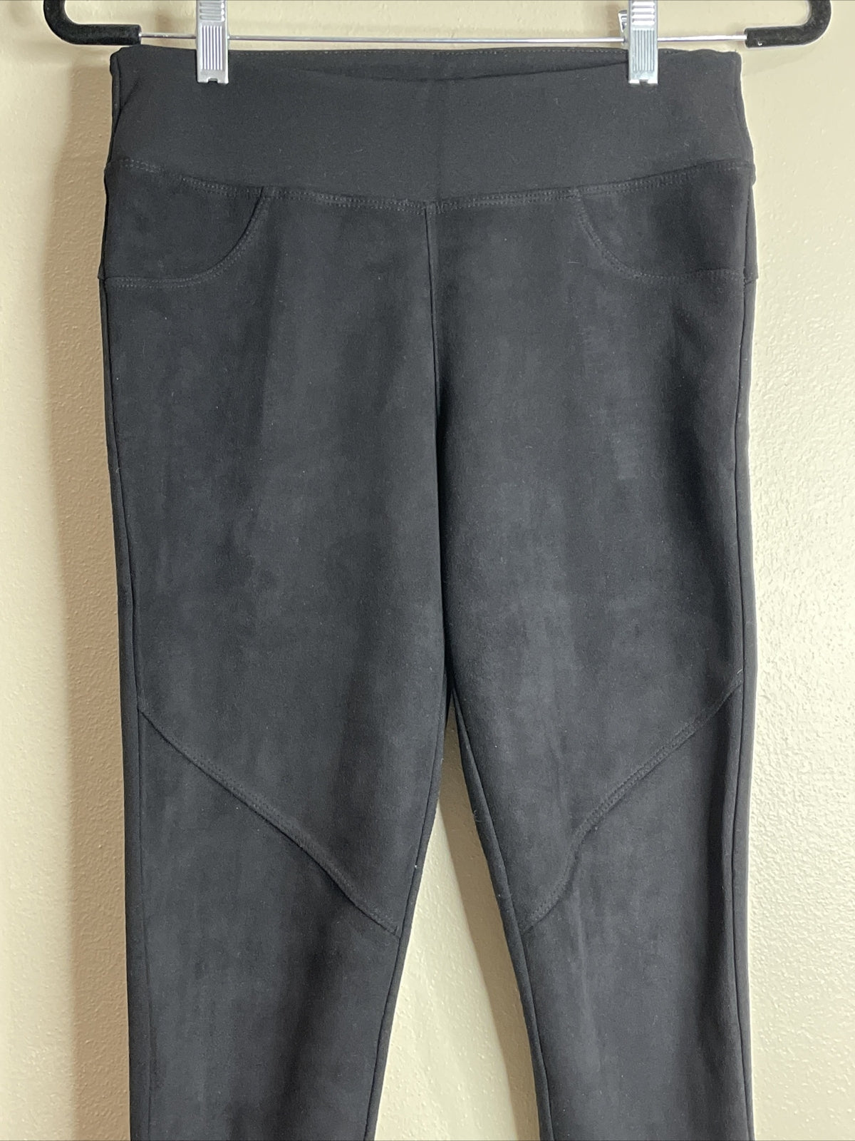 American Original Rewash Brand Women’s Pull-On Black Cropped Leggings Size M