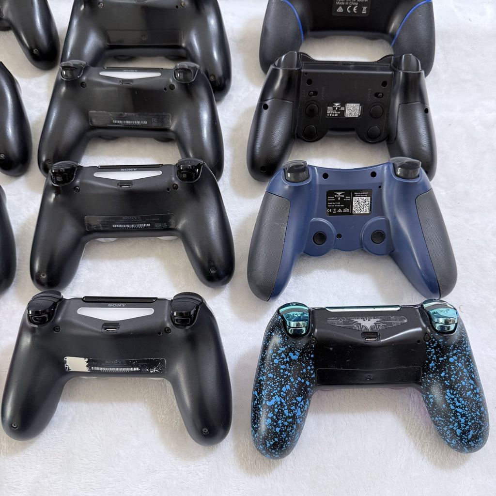 Lot of 15 PS4 Wireless Controllers 11 Sony PlayStation 4 DualShock & 4 3rd Party