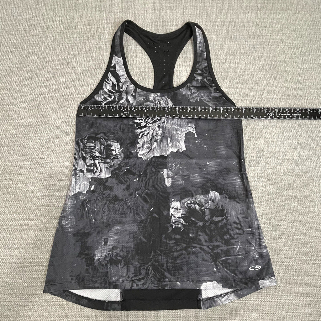 C9 Champion Women's Size Small Lightweight Black White Gray Athletic Tank Top