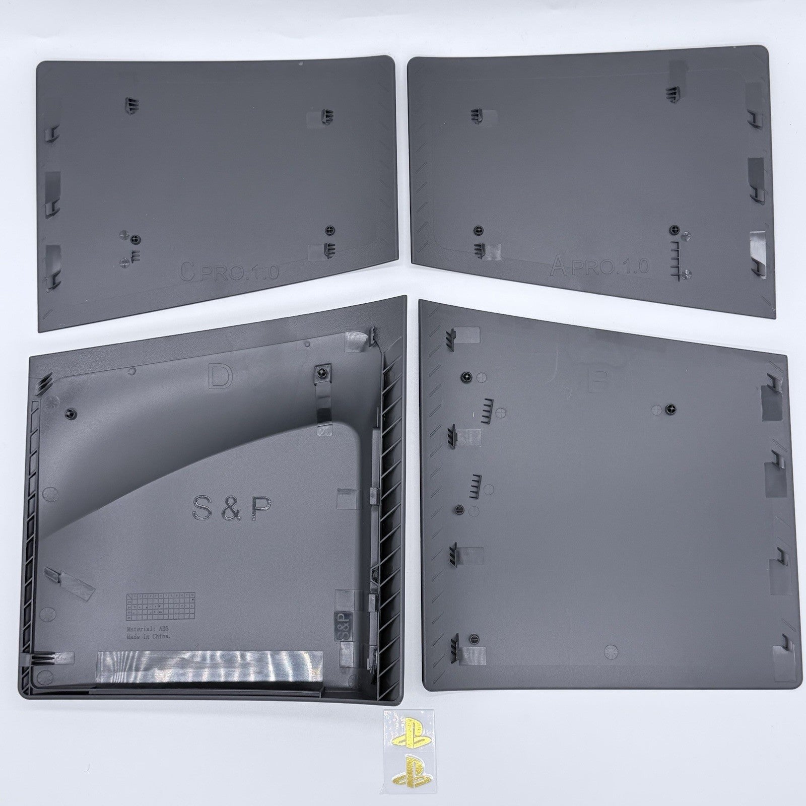 PlayStation 5 Ghost of Yotei  Black PS5 Pro Faceplate Cover Plate Shell Disc