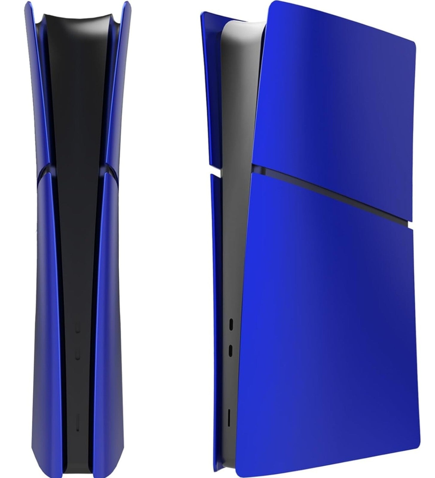 Blue PS5 Slim Faceplate Cover Plate Shell (Disc-Free) Version for PlayStation 5