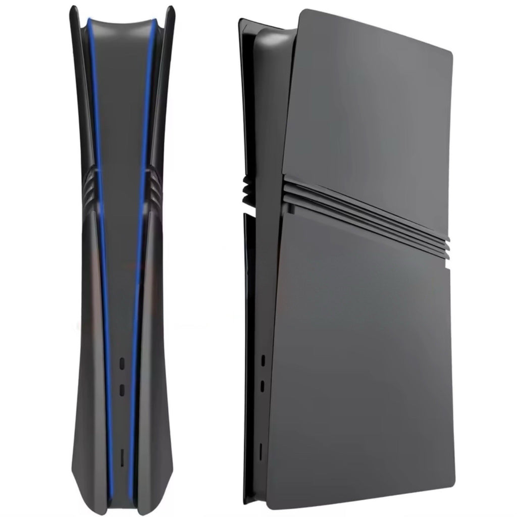 Black PlayStation 5 Pro Faceplate PS5 Cover Plate Shell (Disc-Free) Version