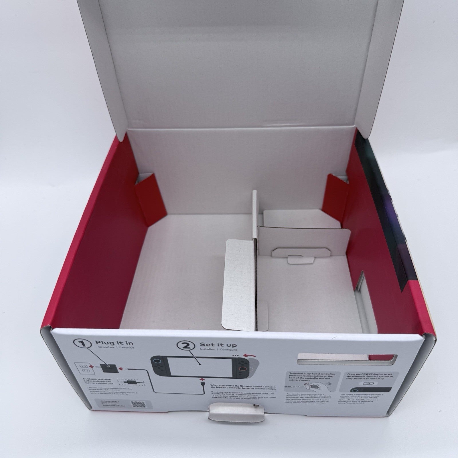 Nintendo Switch 2 EMPTY Retail Box Only  - For Nintendo Switch 2 Console Systems