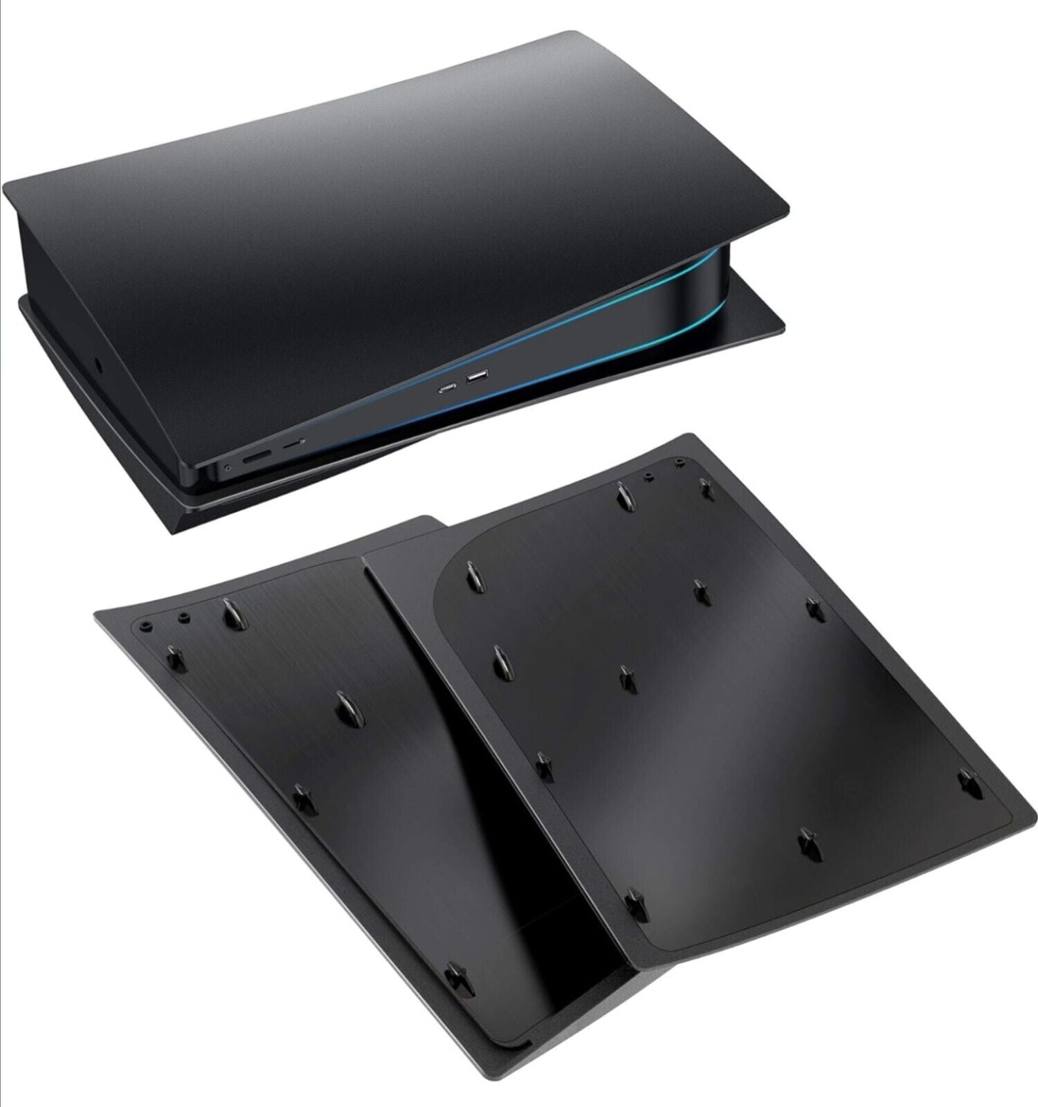 Black PS5 Faceplate Cover Plate Shell - Disc Version for PlayStation 5